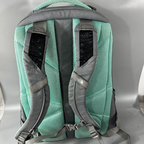 The North Face Jeseter Flexvent Laptop Backpack--Teal/Gray main image 12